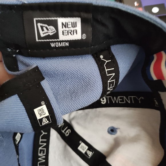 L.A. Clippers Women's Hat Cap - Light Blue Flags - NBA New Era Snapback EUC - Picture 5 of 5